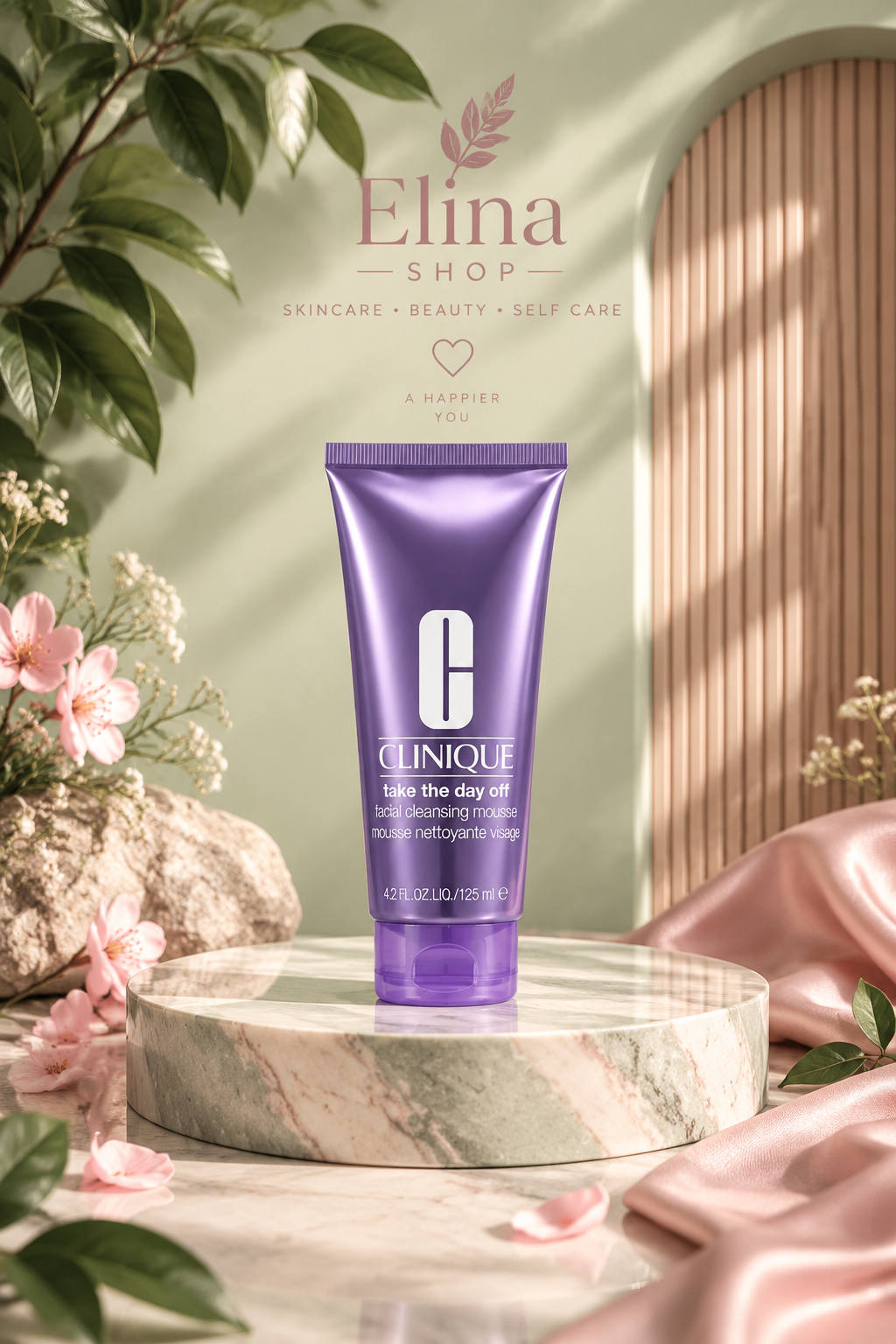 فوم شستشوی صورت کلینیک اصل Take The Day Off Facial Cleansing Mousse